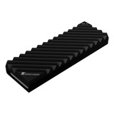 Dissipador Calor Alumínio Gaveta Ssd M.2 Nvme 2280 Ps5/pc