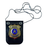 Distintivo Policial Cosplay Metalico