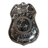 Distintivo Policial Metal Broche