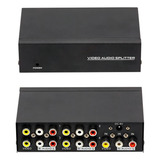 Distribuidor Splitter Av Audio