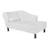 Divã Recamier Sofá Diana 140cm Lado Direito Suede Verde