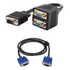 Divisor Cabo Vga Duplicador Splitter 1x2 Vga + Cabo Vga 1,5m