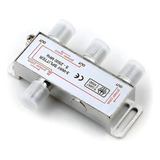 Divisor De Sinal Antena Coaxial Vhf Uhf 3 Vias 5 A 2500mhz