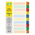 Divisória Fichário Argolado Pasta A-z 10 Matérias Color Acp