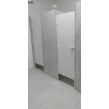 Divisória Sanitária De Granilite Para Banheiro 3cm Cinza M 