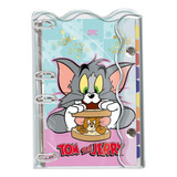 Divisórias De Fichário Tamanho A4 Reutilizáveis Dac Fichário Colegial - Dac - Tom E Jerry De Plástico Cinza Com Design Tom And Jerry