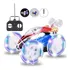  Dm Toys Carro Maluco  Acrobacias Controle Remoto Led E Som Cor Colorido