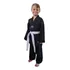 Dobok Kimono Taekwondo Preto Leve Infantil Unissex - Ariran