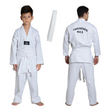 Dobook Kimono Roupa Taekwondo 100% Algodão Infantil +faixa