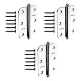 Dobradica Soprano Cromada 3x2