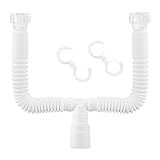 Docol Sifão Extensível Universal Duplo - Cod.novo: 90012318026 Cod.antigo: 01231826