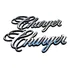 Dodge, Emblema Dodge Charger R/t Lateral 1979-1982 ( Par )