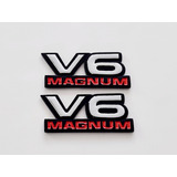 Dodge, Emblema V6 Magnum Dodge Dakota De Paralamas ( Par)