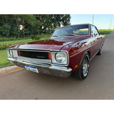 Dodge Dart V8 Vermelho Asteca Placa Pretea Restaurado Total