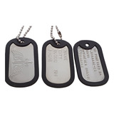 Dog Tags Plaquetas De