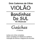 Dois Cadernos De Cifras 92 Músicas Bandas Do Sul E Gaúchas