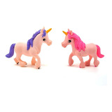Dois Unicornios Miniatura Lindos