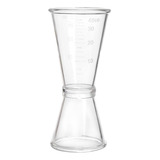 Dosador De Policarbonato Duplo Americano 25 X 50ml