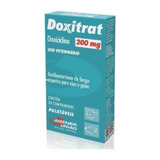 Doxitrat 200mg Tabletes Antibacteriano P cães E Gatos 24 Comprimidos Agener União Unidade 4g