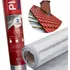 Dplastic Manta Térmica Aluminizada Dupla Face Rolo 1 20m X 41 67m 50m 