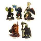 Draconatos Miniatura 2d Pvc Rpg Dnd Wargames Kit 5 Tokens
