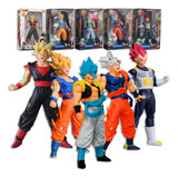Dragon Ball Z Brinquedo Coleção Goku Broly Vegeta 18cm