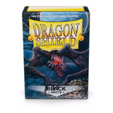 Dragon Shield Black Matte 100 Sleeves Standard Size
