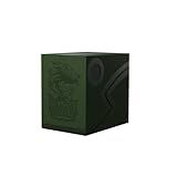Dragon Shield Card Deck Box – Dupla Shell: Verde Floresta/preto – Durável E Resistente Tcg, Armazenamento De Cartas Ocg – Compatível Com Pokemon Yugioh Commander E Mtg Magic: The Gathering Cards