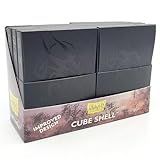 Dragon Shield Cube Shell Shadow Black - 8 Units – Durable And Sturdy Tcg, Ocg Card Storage – Card Deck Box - Compatible With Pokemon Yugioh Commander And Mtg Magic: The Gathering Cards