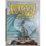 Dragon Shield Matte - Prata - Magic The Gathering/pokémon
