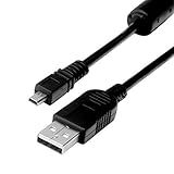 Draw A Dragon Cabo De Carregamento De Dados Usb 2.0 De 3,3 Pés Para Sony Cybershot Dsch200, Dsch300, Dscw370, Dscw800, Dscw830, Dsc-h200, Dsc-h300, Dsc-w370, Dsc-w800, Dsc-w830 (preto)
