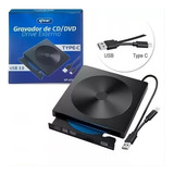 Drive Externo Knup  Gravador De Cd E Dvd Usb 3 0 Kp le303