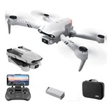 Drone F10 4drc Com Duas Câmeras 4k   Estojo C  25mi Cor Prateado