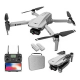 Drone Kf102 Gps Gimbal Estabilizador Câmera 4k 2 Baterias Cor Cinza