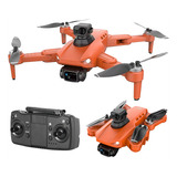 Drone L900 Pro Se Max Sensor De Obstáculos C/ Gps Preto Cor Laranja