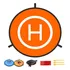 Drone Landing Pad Dji 55 Cm Pista Pouso Spark Mavic Promoção