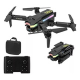 Drone Ls xt8 Mini Pro Com Câmera 4k Com 2bat Wifi Fpv Led Cor Preto
