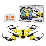 Drone Mirage Controle Remoto Quadricoptero Fun Game Amarelo