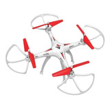 Drone Polibrinq Vectron Branco E Vermelho 1 Bateria Cor Branco vermelho