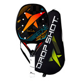 Drop Shot Raquete Beach Tennis Premium 3 0 2023 Capa Pro Cor Preto