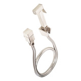 Ducha Higienica Aço Escovado Quadrado Luxo Metal