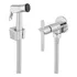 Ducha Higiênica Luxo Completa Banheiro Metal Cromado ¼ Volta C-69 Alpha Hidrometais