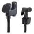 Ducha Higiênica Metal C  Registro 2 Saídas C  Suporte Preto