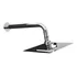 Ducha Quadrada 25cm Inox Slim 25x25 C braço Redondo C avaria