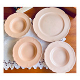 Dupla Pratos Fundo Porcelana