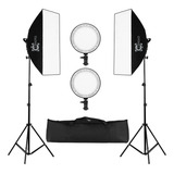 Duplo Softbox Iluminador Led