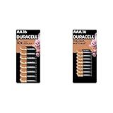 Duracell Pilha Alcalina Aa Pequena Duracell Com 16 Unidades + Pilha Alcalina Aaa Palito Duracell Com 16 Unidades
