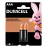 Duracell Pilha Alcalina Aaa Palito 2 Unidades