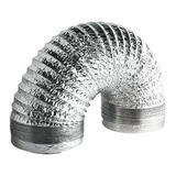 Duto Aluminizado Flexível 150mm 6 Pol Exaustor Coifa 2 5 Mts
