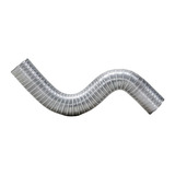 Duto P/aquecedor Aluminio Semi-flexivel Diam. 100mm (c/1,5m)